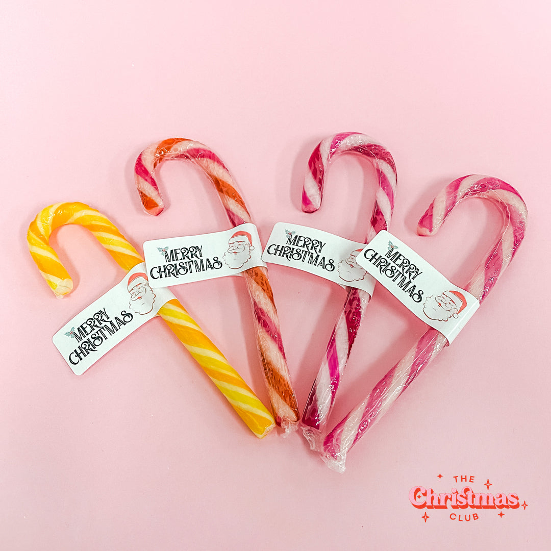 Candy Cane / Lollipop Sticker Sheets