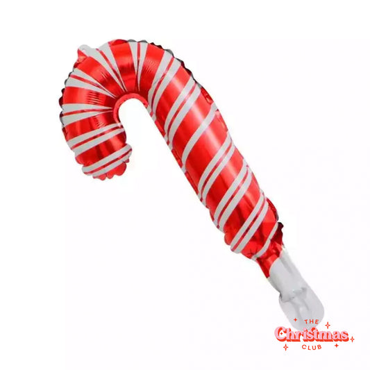 Red Candy Cane Balloon